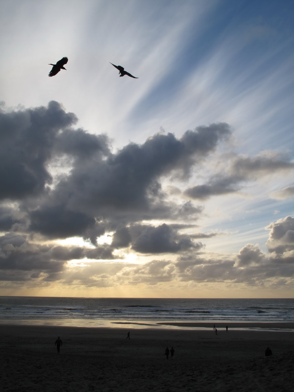 The mighty Pacific after a clearing storm.