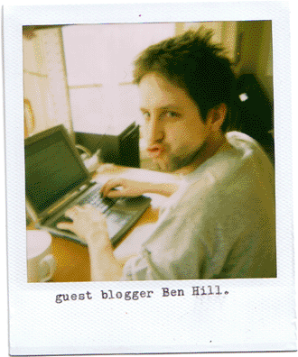 guest blogger ben hill