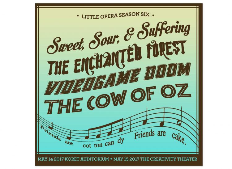 2017 Little Opera Show Poster