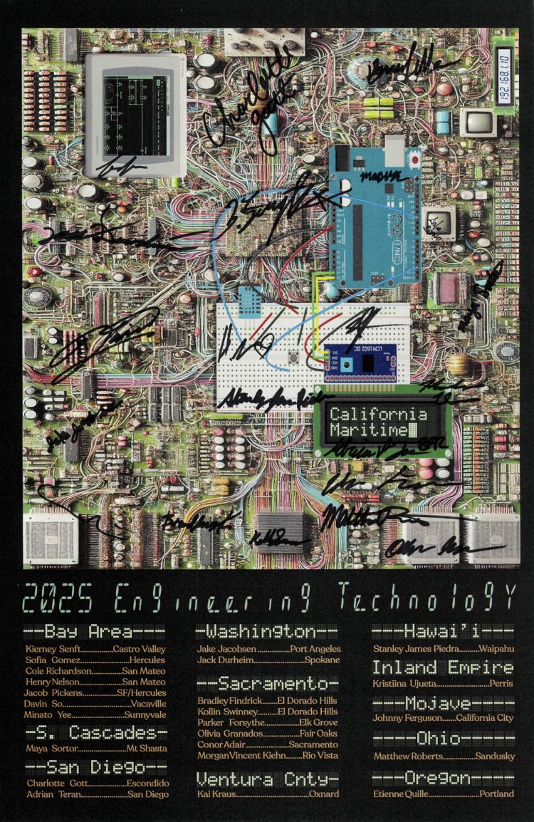 2025 Cal Maritime Poster