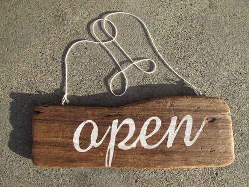 It’s an Open Sign