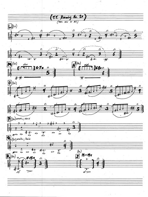 Turntable Drawing 20 Score