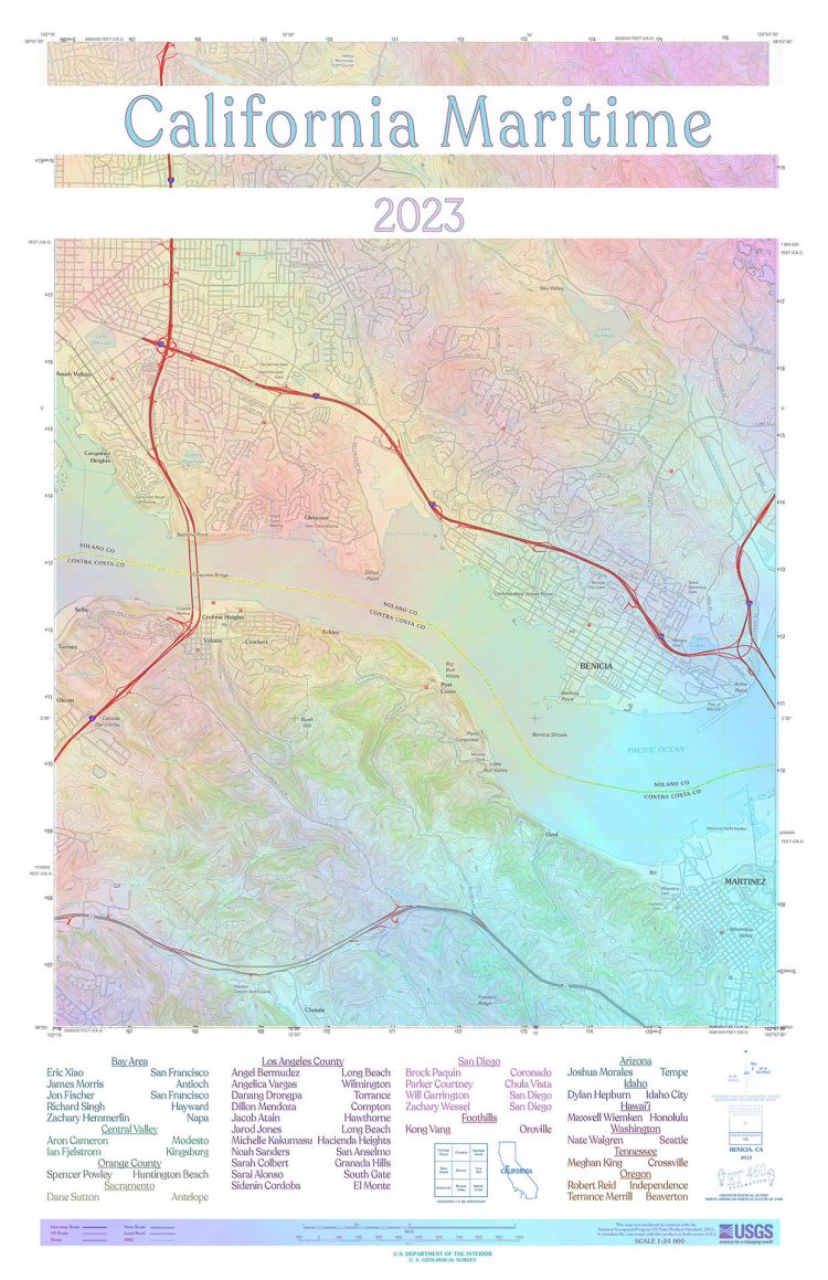 2023 Cal Maritime Poster