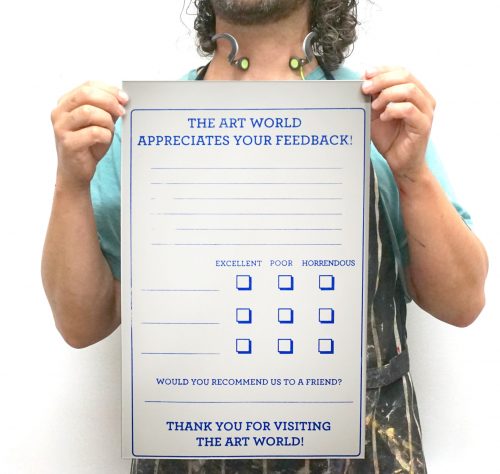 Art World Comment Cards