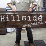 Hillside Supperclub Sign